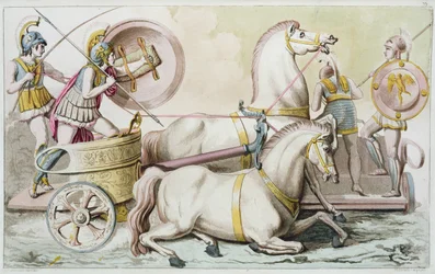 Aurigas romanos, de 